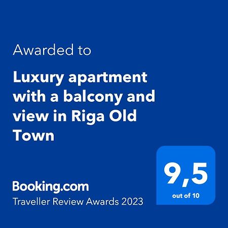 Luxury Apartment With A Balcony And View In Riga Old Town Extérieur photo